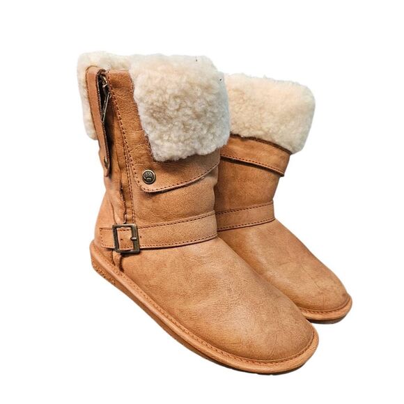 BearPaw Shoes - BearPaw Madison Tan Snow Boots Womens Size 8 NEW IN BOX